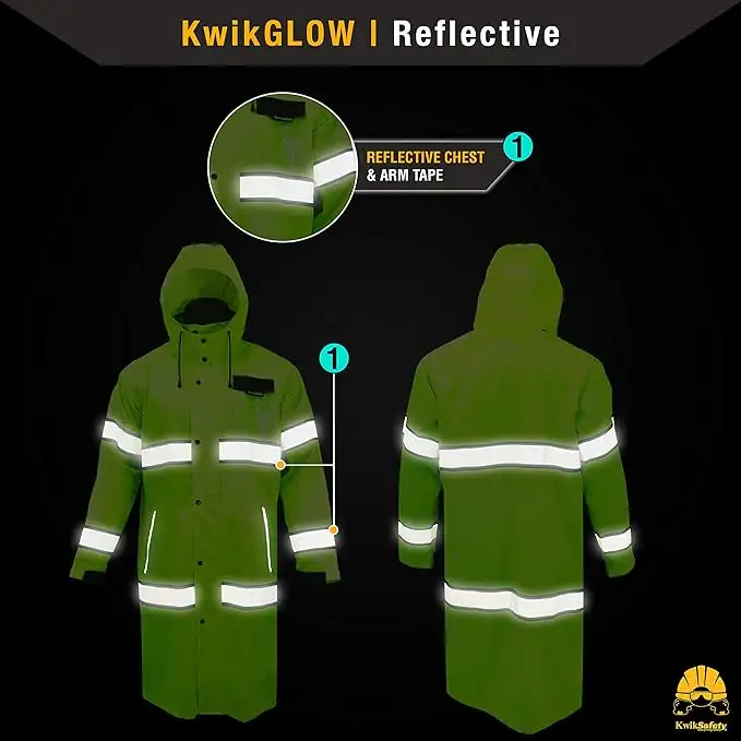 KwikSafety - Charlotte, NC - TORRENT High Vis Rain Jacket - 71mgqytrwol._ac_sx679_
